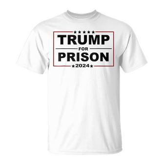 Trump For Prison 2024 Support Trump 4Th Of July T-Shirt - Thegiftio UK