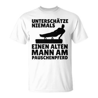 Turner Papa Geräteturnerater Bodenturner Dad Gymnastik T-Shirt - Geschenkecke