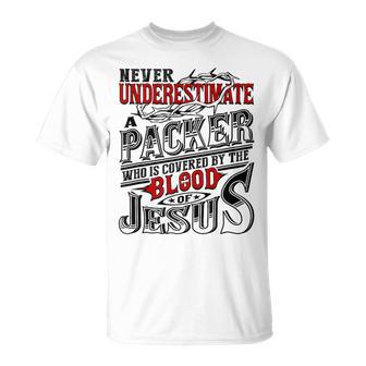 Never Underestimate Packer Family Name T-Shirt - Seseable