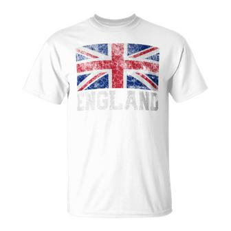 Union Jack Flag Uk England United Kingdom Roots Women T-Shirt - Monsterry