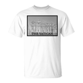 The Vatican Photo Print T-Shirt - Monsterry