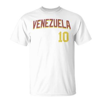 Venezuela Or Vinotinto For Football Or Soccer Fans T-Shirt - Monsterry UK