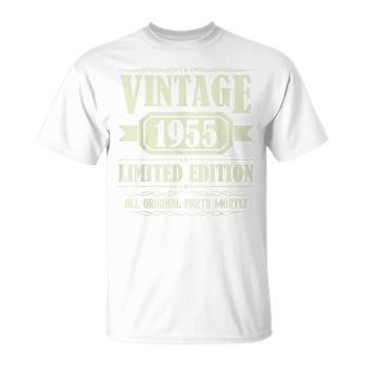 Vintage 1955 Limited Edition Bday 1955 Birthday T-Shirt - Monsterry UK