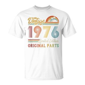 Vintage 1976 Limited Edition Original Parts T-Shirt - Monsterry UK