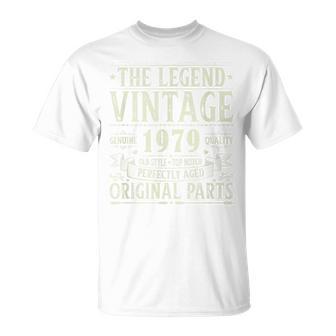 Vintage 1979 T For Retro 1979 Birthday T-Shirt - Monsterry UK