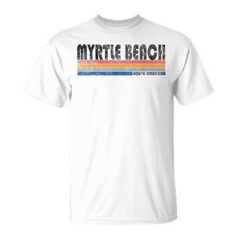 Vintage 1980S Style Myrtle Beach South Carolina T-Shirt - Monsterry UK