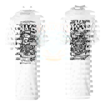 Vintage 1986 Nacido En 1986 38 Cumpleaños Motociclistas Camiseta unisex - Regaloses