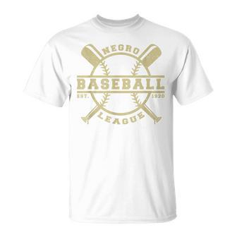 Vintage Baseball Black History Month T-Shirt - Monsterry DE