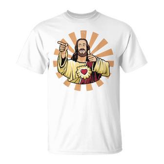 Vintage Buddy Christ T-Shirt - Monsterry UK