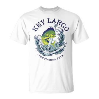 Vintage Mahi Mahi Key Largo Florida T-Shirt - Monsterry AU