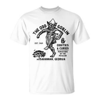 Vintage The Odd Goblin Est 1984 Oddities Savannah Georgia T-Shirt - Seseable