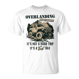 Vintage Overlanding Truck Camping Off-Road Adventures T-Shirt - Monsterry AU