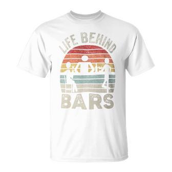 Vintage Retro Life Behind Bars Bartender T-Shirt - Monsterry UK