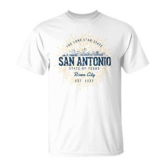 Vintage Retro Style San Antonio T-Shirt - Monsterry CA