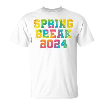 Vintage Spring Break 2024 Beach Week Group Vacation T-Shirt | Mazezy