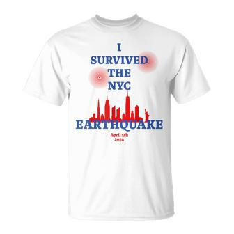 Viral I Survived The Nyc Earthquake T-Shirt | Mazezy AU