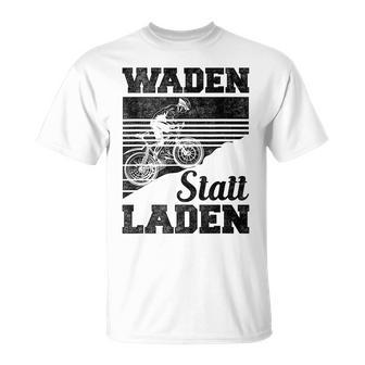 Waden Statt Laden Road Bike Cycling T-Shirt - Seseable