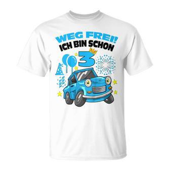 Weg Frei Ich Bin 3 Trabant 601 T-Shirt, Geburtstag Junge - Seseable