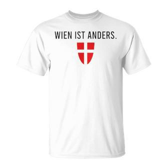 Wien Ist Anders Insider Viennese Slogan Schmäh T-Shirt - Seseable