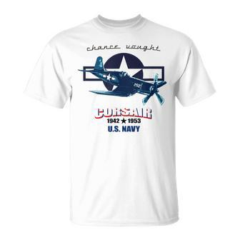 Ww2 Vintage F4u Corsair Navy Warbird T-Shirt - Monsterry AU
