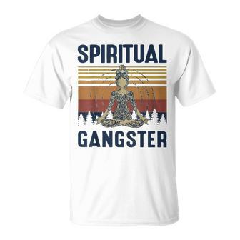 Yoga Girls Spiritual Gangsters Vintage Yoga Lover T-Shirt - Monsterry CA