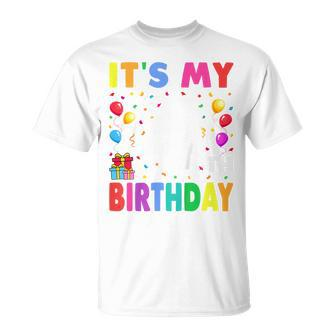 Youth It's My 4Th Birthday 4 Four Happy Birthday Boys Or Girls T-Shirt - Thegiftio UK