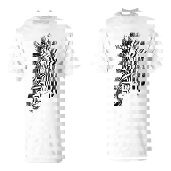 Zebra T Zebra For Girls Zebra Lovers Zebra T-Shirt - Thegiftio