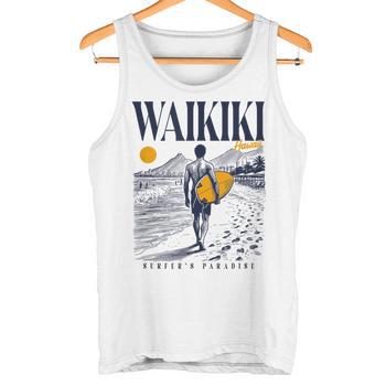 Débardeur Hawaii Tiki Big Kahuna - Style Surfeur Rétro, Motif Polynésien, Coupe Classique