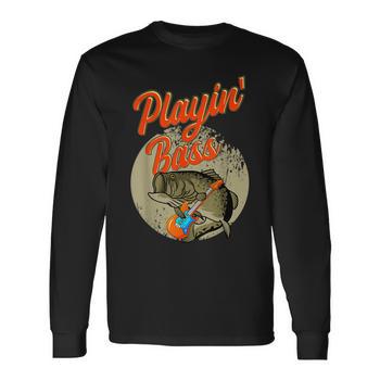 Bass Master Fishing Tackle Lure Largemouth Bass Fishing Long Sleeve T-Shirt  - Monsterry