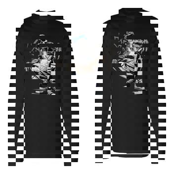 【KOOLOSET】Chicano Lettering Balloon Sweatshirt Cholo Chicano Homie Cool Mexican Gangster Skeleton Con Safos