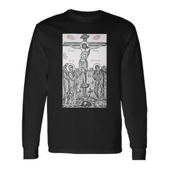 The Crucifixion Of Christ Greek Russian Orthodox Hoodie - Monsterry