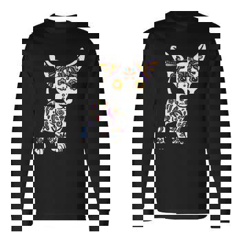 Cute Sugar Skull Chihuahua Shirt Cute Sugar Skull Chihuahua Shirt