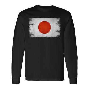 Japan Flag Japanese Pride Asian-American Men's T-shirt Back Print