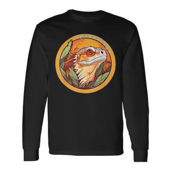 Chemise Humoristique 'Dragon Barbu' - Motif Pour Amateurs De Reptiles