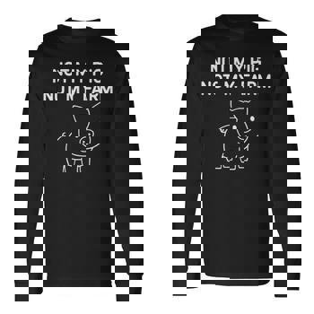 【THEAIRTOWN】24FW pig say line top Not My Pig Not My Farm Piggy Tank Top | Mazezy