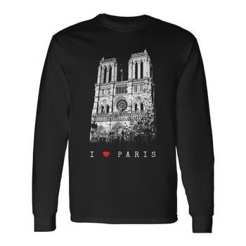 Notre-Dame de Paris Cathédrale Vintage J'aime I Love Paris Sweat à Capuche Notre-Dame de Paris Cathédrale Vintage J'aime I Love Paris Sweat à Capuche