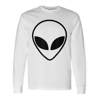Alien Kopf Sternennachthimmel Geschenk Fun T-Shirt