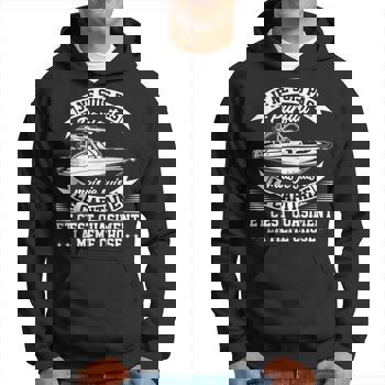 Je Peux Pas J'Ai Bateau Marin Humour Cadeau Sweat à Capuche