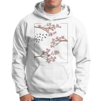 Kitsune Sakura Fleur Cerisier Yin Yang - T-Shirt Esthétique Japonais Streetwear