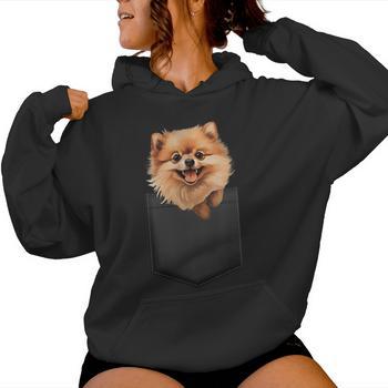 Pomerania Regalos Mujeres, Manta Capucha Patrón único Mamá
