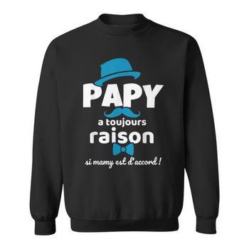 T-shirt Humour « Papy » – Cadeau Drôle Pour Grand-père, Père – Coupe Classique, Léger