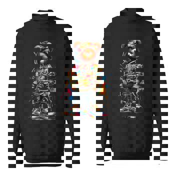 【 PROJECT】24SS★ Mandarine Bear Head T-shirt Mandarine Bear Head T-shirt - Black - ISLAND PROJECT