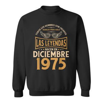 Sudadera Con Capucha "Las Leyendas Nacen En Diciembre 1975" - Diseño Retro Para Cumpleaños 50 Años