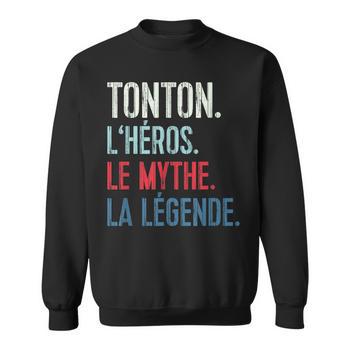 Sweat à Capuche Super Tonton - Cadeau Pour Oncle, Design Vintage, Message "Meilleur Oncle Du Monde"