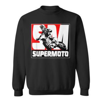 T-Shirt Supermoto Supermotard Moto Cross Enduro - Idéal Enfants Et Adultes, Cadeau Motard