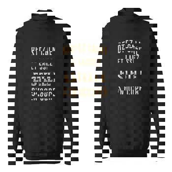 Restez Calme Et Mangez Dal Bhat Népal Inde Katmandou T-shirt Vendu Par