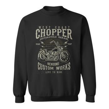  West Coast Chopper Motorcycle Garage Long Sleeve T-Shirt :  Clothing, Shoes & Jewelry