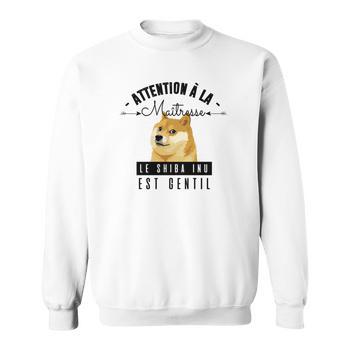Sweat à Capuche Femme Motif Chien Mignon – Coupe Ample, Poches – Blanc Doux