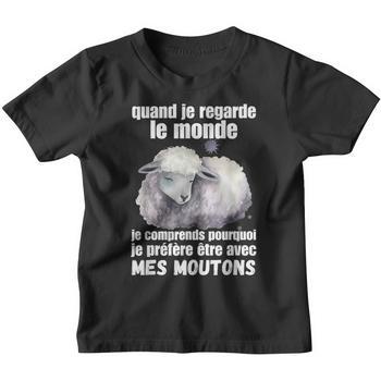 Cadeau Drole Mouton Près Des Moutons Loin Des Cons Humour Citation