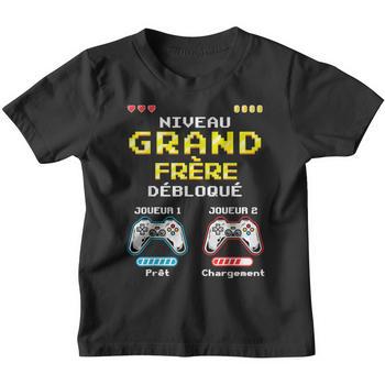 T-shirt "Je Vais être Grand Frère" - Version Gamer Pour Les Enfants